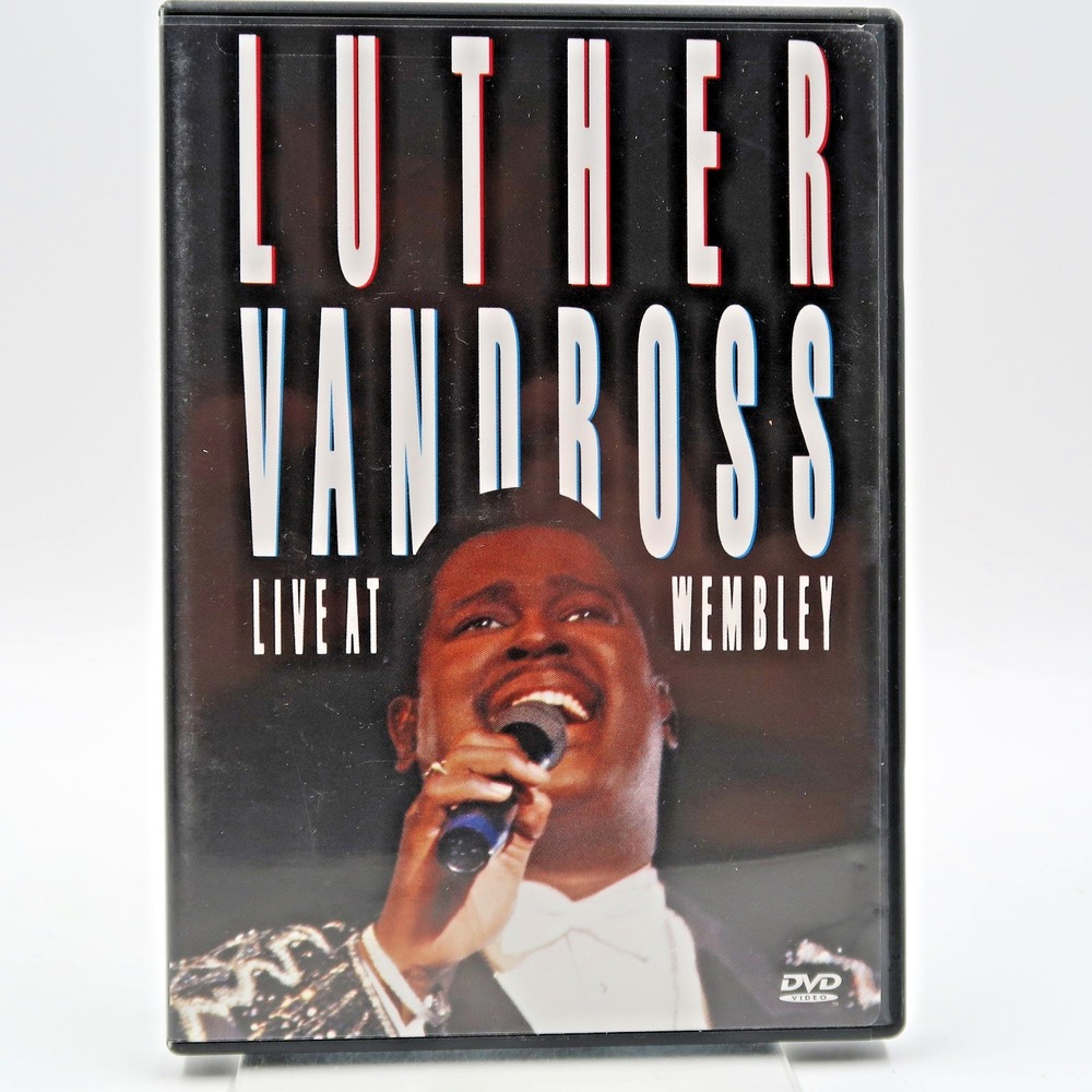 Luther Vandross Live at Wembley DVD 1989 Concert Film Soul Music NTSC Region 1
